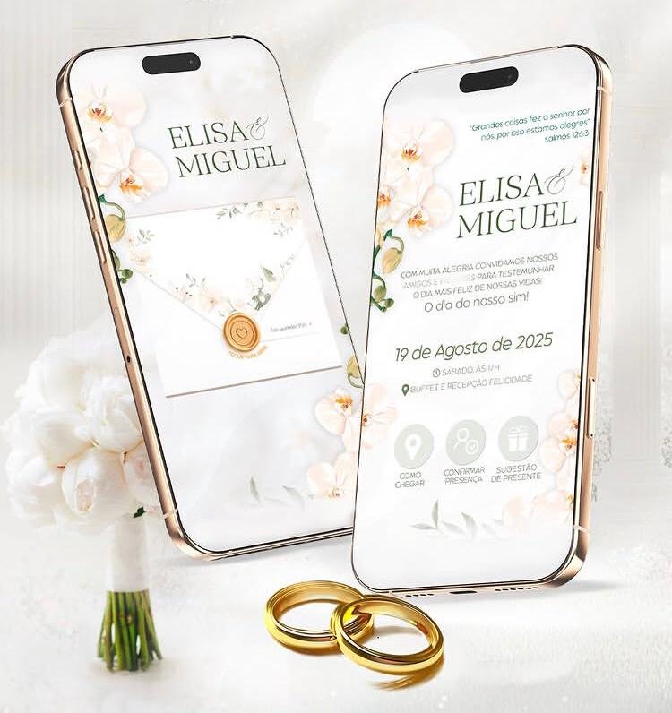 Serviço Convites Digitaís & Fisicos